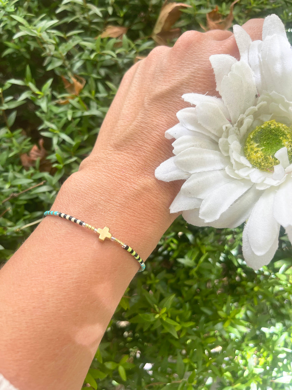 Pulsera Cruz Colores