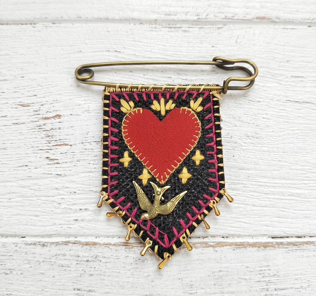 Prendedor Corazon
