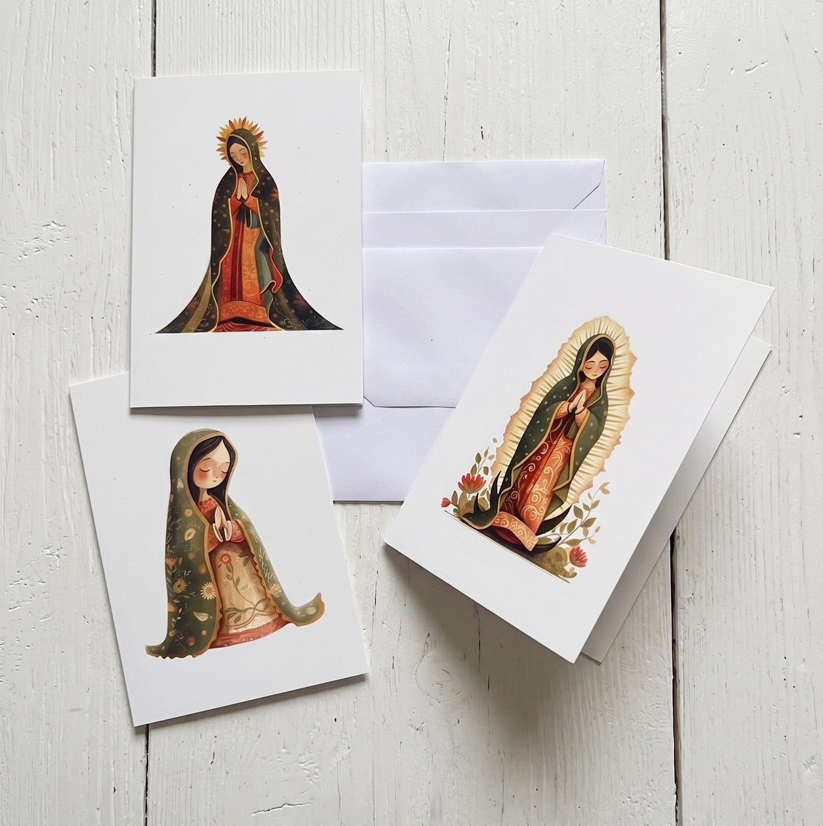 Pack 3 Tarjetas Virgenes