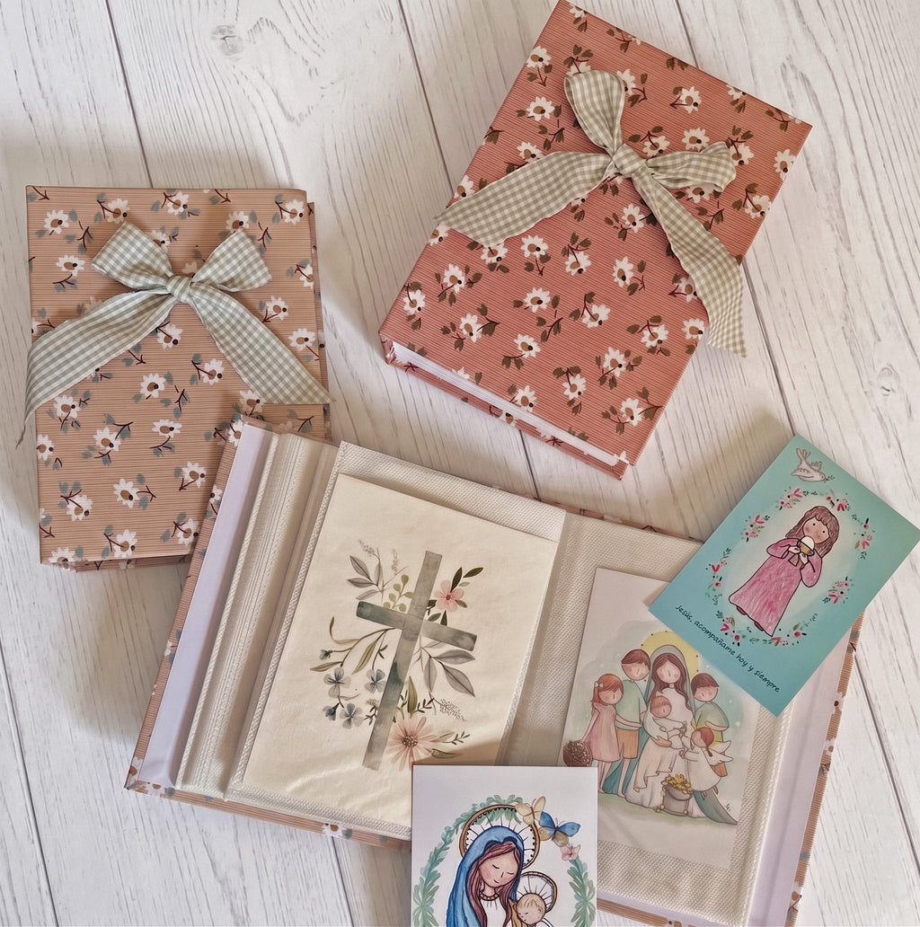 Album Beige Flores