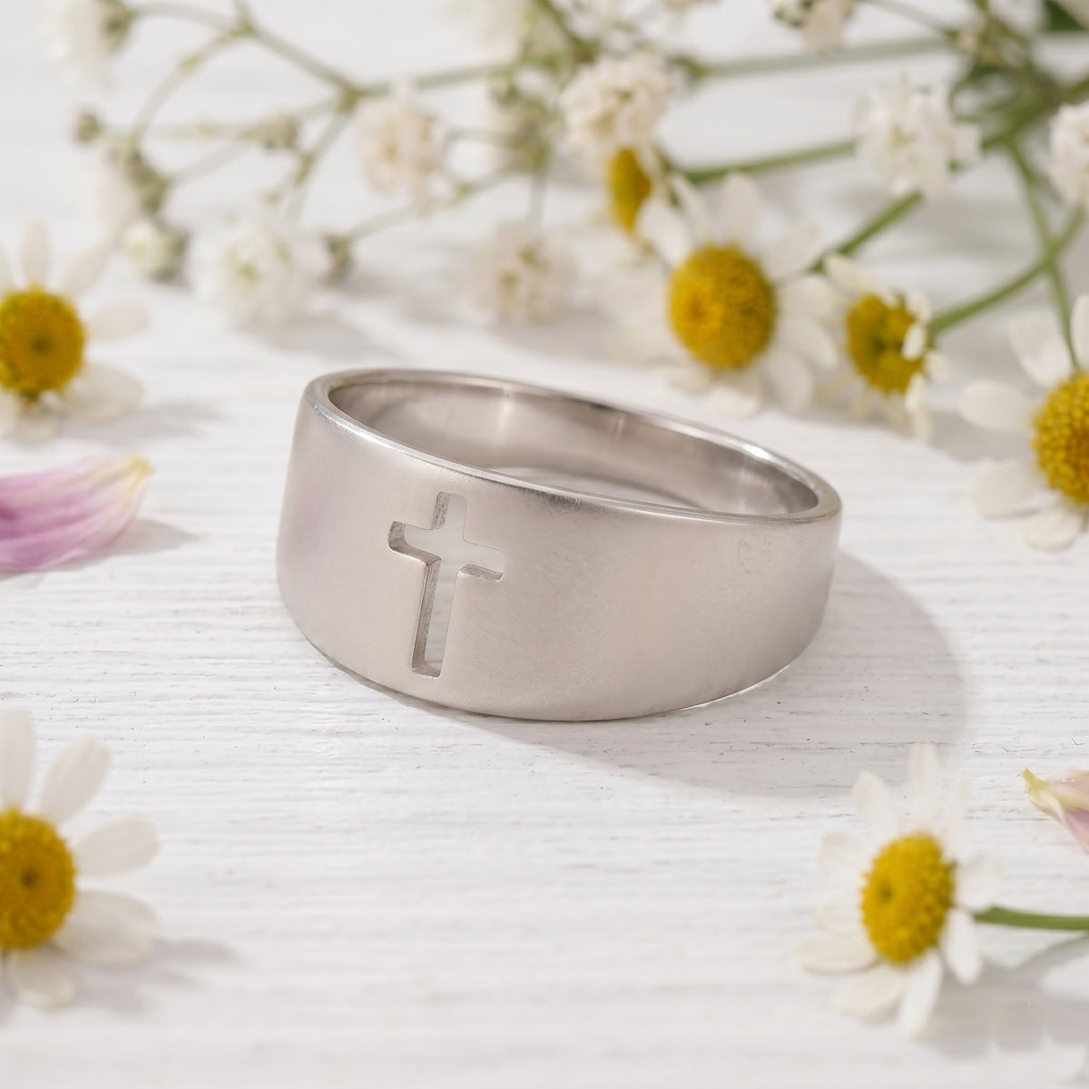 Anillo Cruz Talla 7